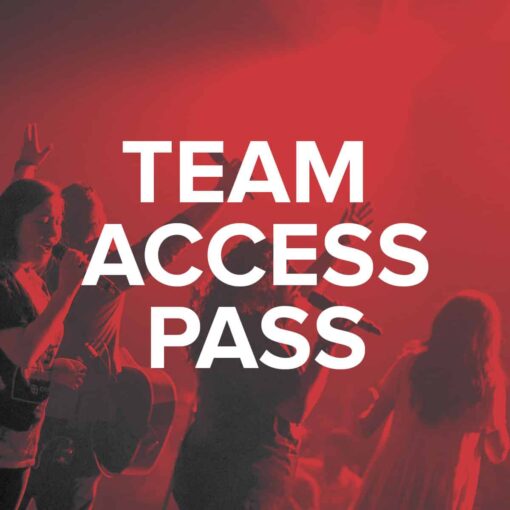 Worship Vocalist Access Pass - Team