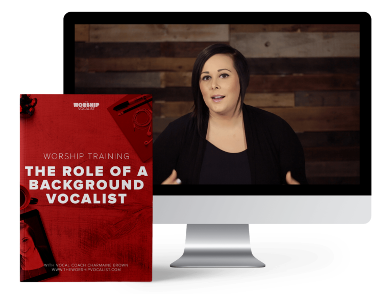 Free 13-page workbook and training video for background worship vocalists to understand their role